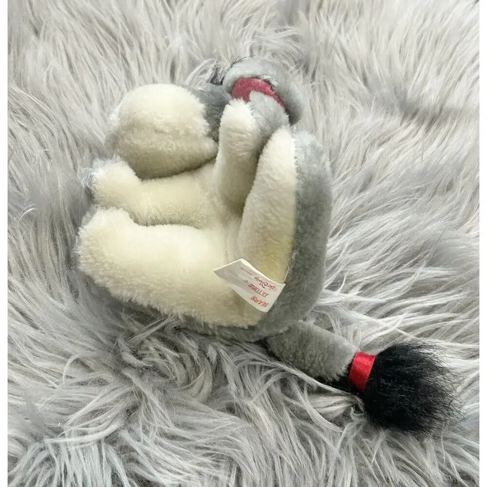 Vintage 1989 Eeyore Stuffed Animal Plush Christmas‎ Promo Sears Rare Find 5 1/2
